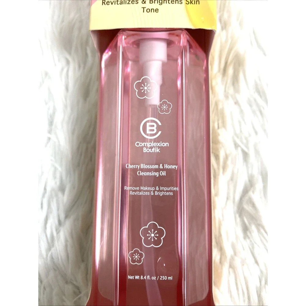 Makeup Removal Cleansing Oil For Face With Cherry Blossom & Honey  8.4oz